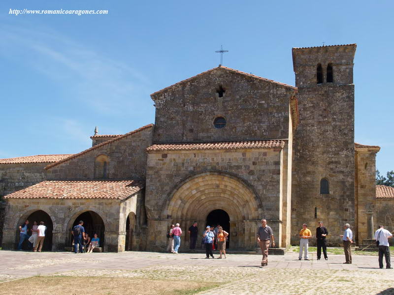VISTA DESDE PONIENTE DEL TEMPLO